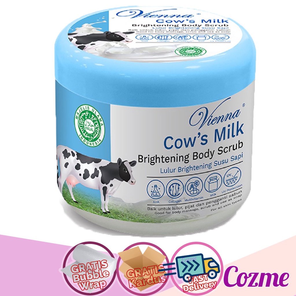 VIENNA BODY SCRUB COW'S MILK 250gr