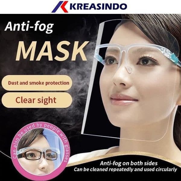 FACE SHIELD KACAMATA NAGITA GOOD QUALITY BENING JELAS