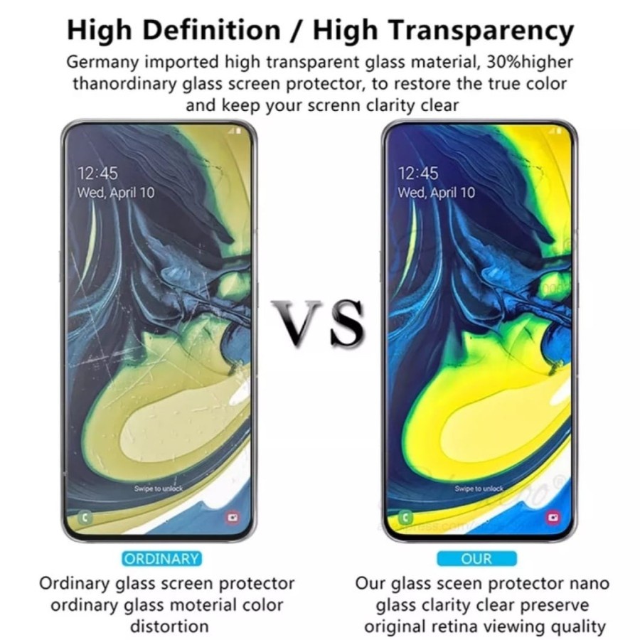 Tempered Glass Realme 8 Realme 8 Pro Gorilla glass Screen Protector - REALME 8 PRO