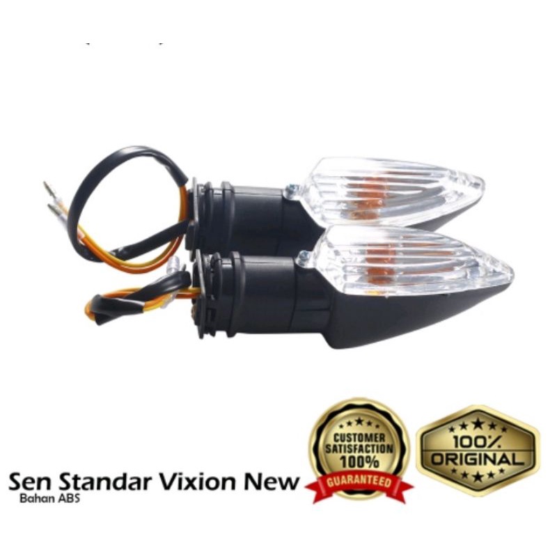 LAMPU SEIN STANDAR VIXION NEW SEIN/VIXION OLD/LED KUNING 1 SET KIRI/KANAN Set