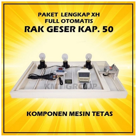 Paket Komponen Mesin Tetas Telur Full Otomatis Penetas Otomatis Digital
