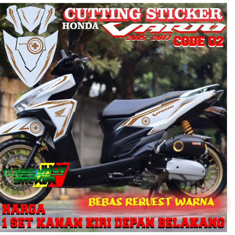 cutting sticker vario,sticker varuasi variasi honda vario 2015-2017