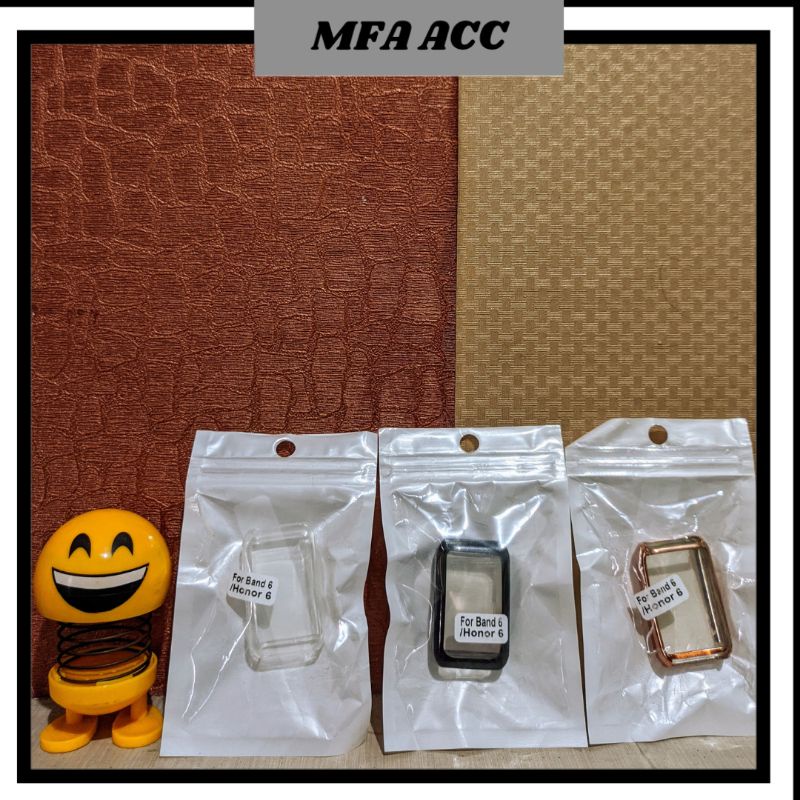Case TPU + Pelindung Layar Untuk Huawei Band 6 / Huawei Band 7