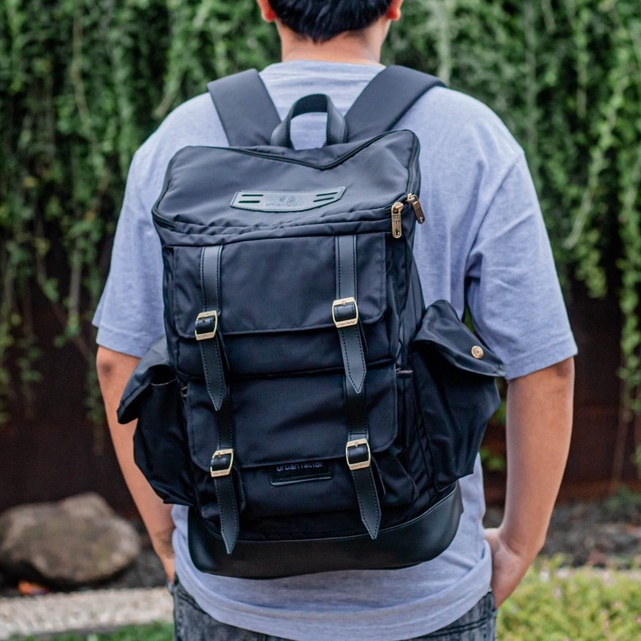 SAVAGE BLACK |ManNeedMe x URBAN| Tas Ransel Pria Wanita Tas Backpack ORIGINAL