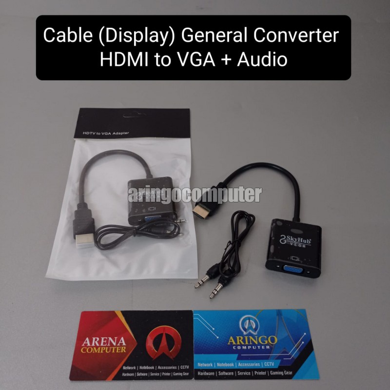 Cable (Display) Cyborg Converter HDMI to VGA + Audio