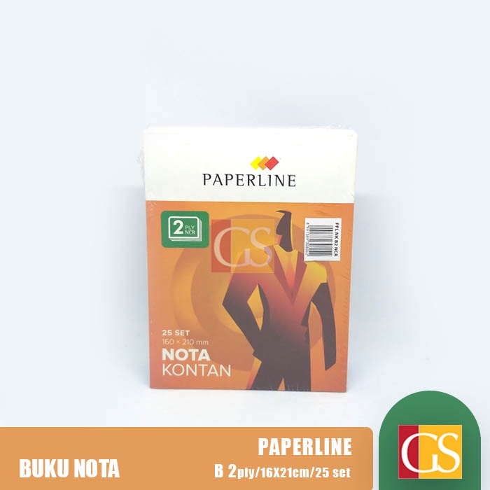 

BUKU NOTA KONTAN PAPERLINE BESAR NCR 2 PLY RANGKAP 2 B2