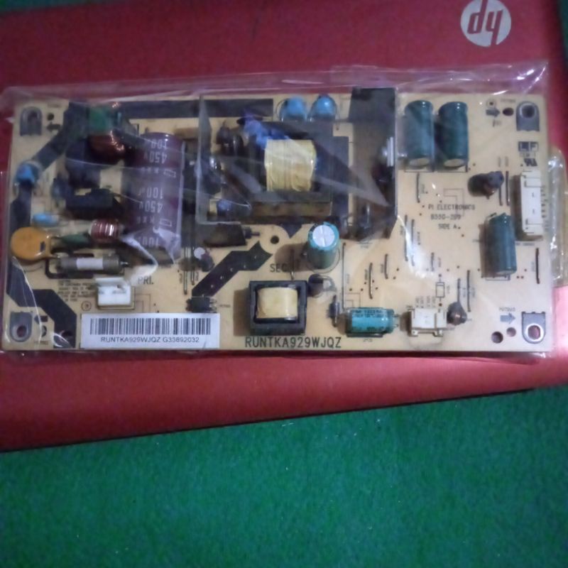 psu powersupply tv sharp lc-32le347i lc-32le347i-tb lc-32le347i-sw