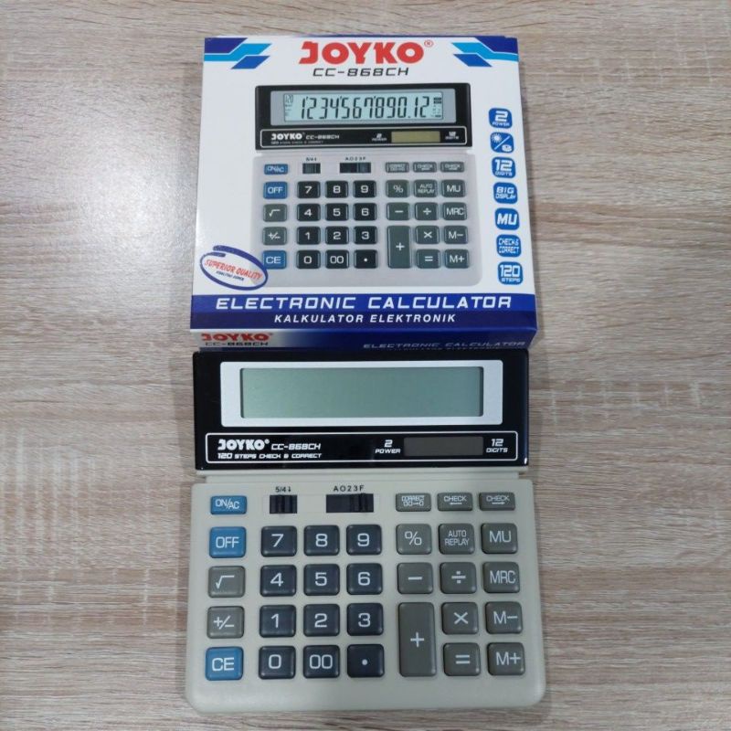 

Kalkulator Joyko CC-868CH (12 Digit) / Calculator Joyko CC-868CH