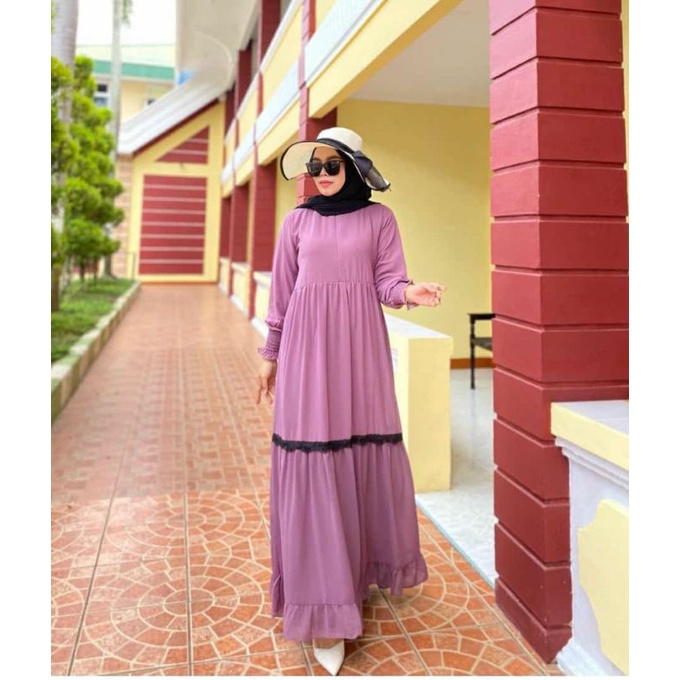 GAMIS CASUAL // BAHAN CERUTY // GROSIR TANGAN PERTAMA TERMURAH