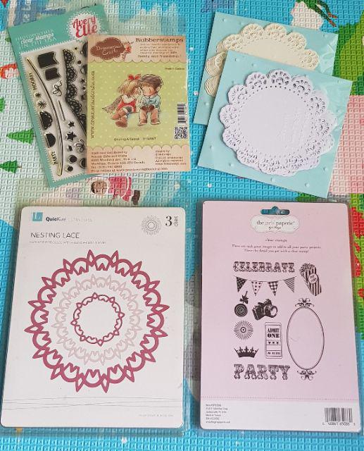 Decorative Doily - Bahan Scrapbook Doily Doilies Paper Warna Warni