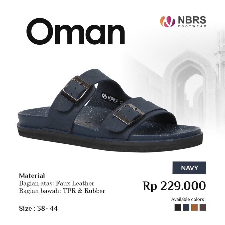 Nibras Footwear Oman Sandal Ikhwan Casual Look Sandal Flat Slop