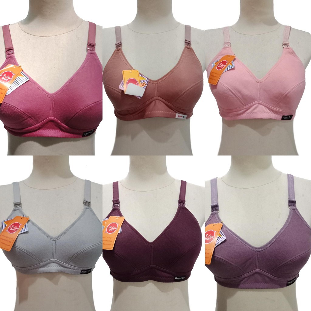 BH SPORTS BRA (34 36 38 40 42 44 46 48 50) BH Olahraga Wanita Jogging Gym Senam Berkeringat