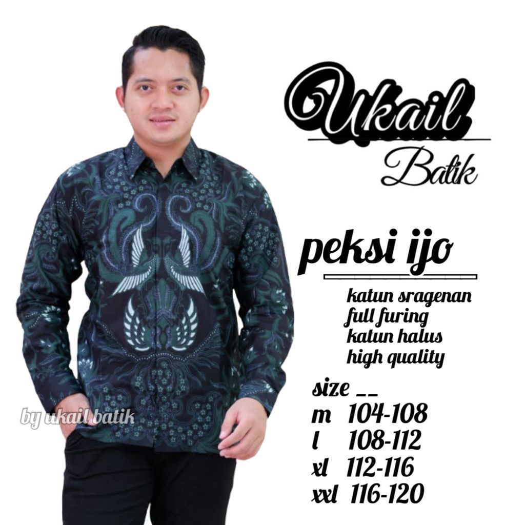 PEKSI IJO UKAIL KEMEJA BATIK SOLO PRIA LENGAN PANJANG LAPIS FURING ATASAN BATIK PREMIUM MODERN KATUN HALUS  TRI TUNGGAL ADHI REKSO DIRGANTARA REKSO DIRGANTARA VIOLET ARYANA JAYANEGARA HANUNG SEJAGAD SETYO PRABU PEKSI SELING AJIBHANU VIJAY MAHESA ARDANA