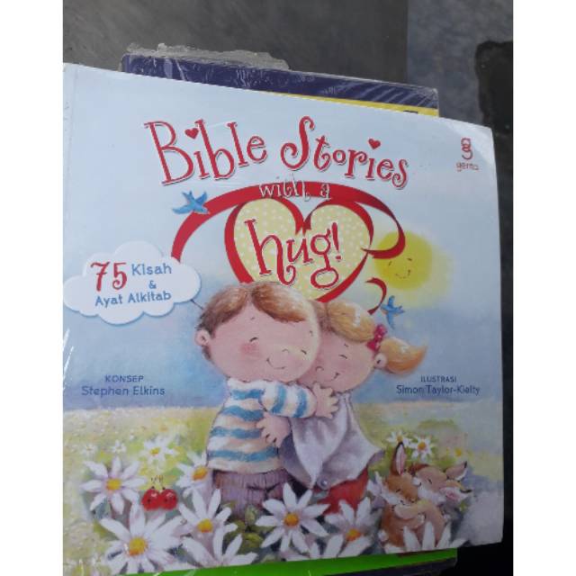 buku anak bibl3 stories with a hug 75 kisa n ayat alkitab
