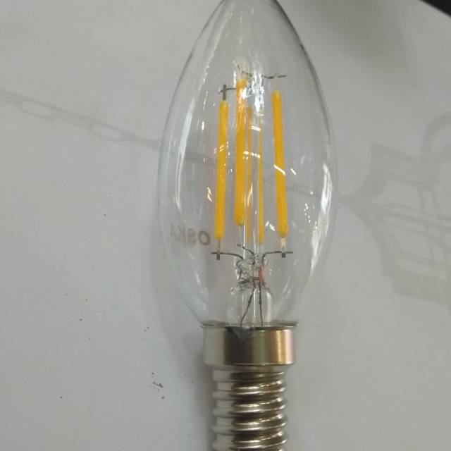 Bohlam Led Fillamen Candle C35