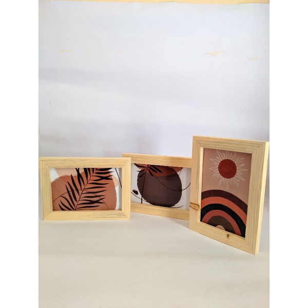 bingkai murah 4R / bingkai foto / figura kayu / figura foto / frame kayu / frame foto
