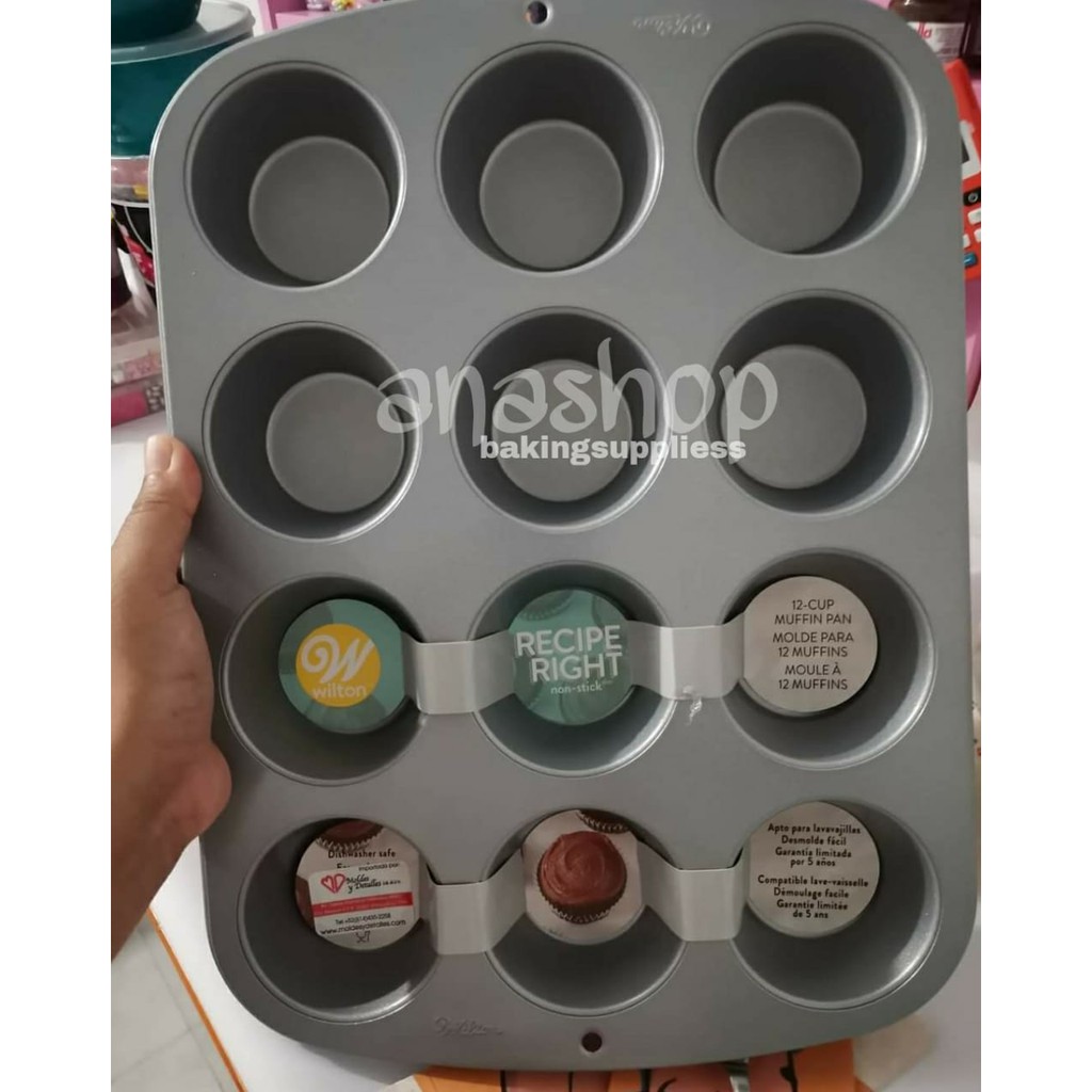 Loyang Wilton Muffin Reguler Pan 12 cup/Loyang muffin/Loyang Cupcake