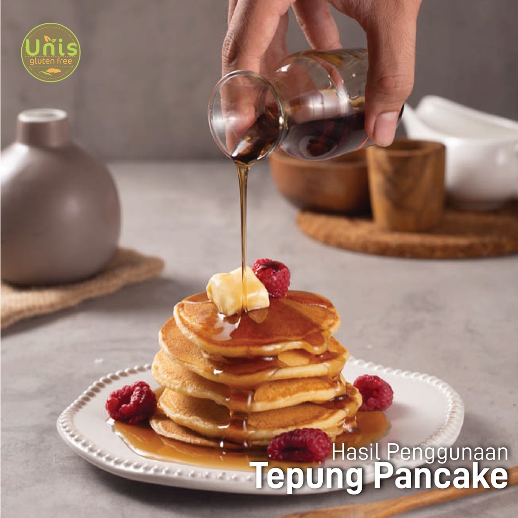 UNIS Gluten Free Tepung Pancake 500 g Halal