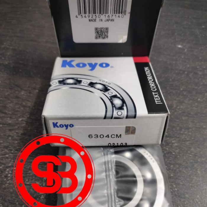 BEARING 6304 / 6304 C3 KOYO JAPAN ORIGINAL