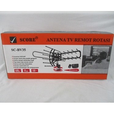 Antena SCORE SCBV35 Antena TV Remote Digital Outdoor Indoor Anti Karat