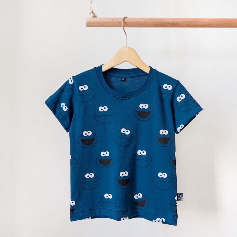 BAJU ANAK LAKI-LAKI 1-8 TAHUN | KAOS ANAK LAKI- LAKI | COOKIE MONSTER BY KIDS MATE