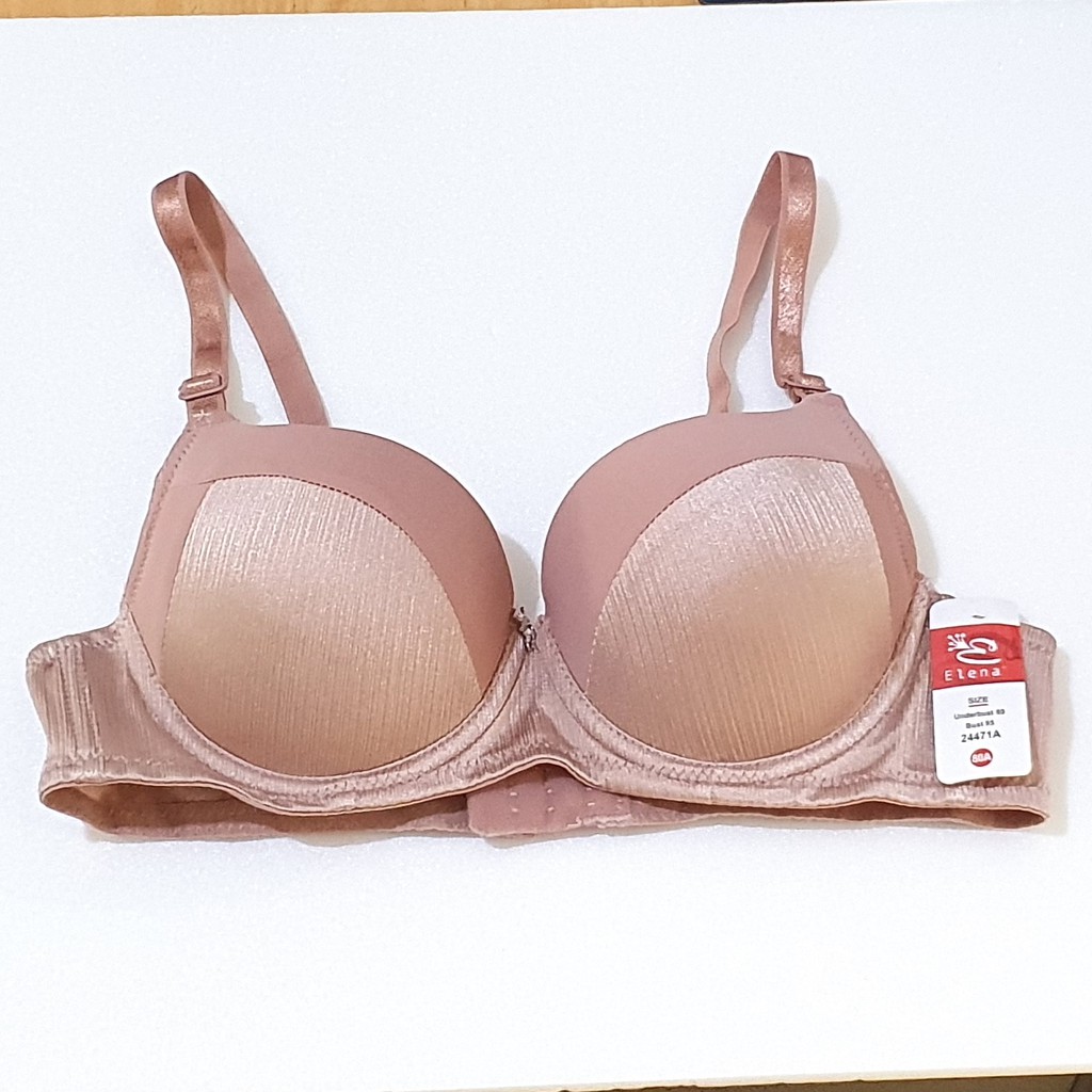 Bra / BH Elena 24471A (Busa Tipis, Pakai Kawat, Kait 2, Cup A)