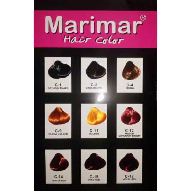 ☃Cutezz_Ching1☃Marimar Hair Color 3D 30ml - Pewarna Rambut