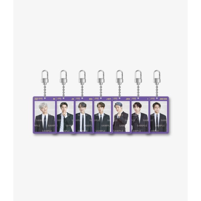 [READY STOCK] LENTICULAR KEYRING BTS BANG BANG CON JIMIN JUNGKOOK