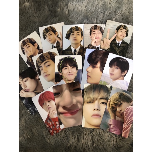 SHARING BTS DICON PHOTOCARD 101 V KIM TAEHYUNG