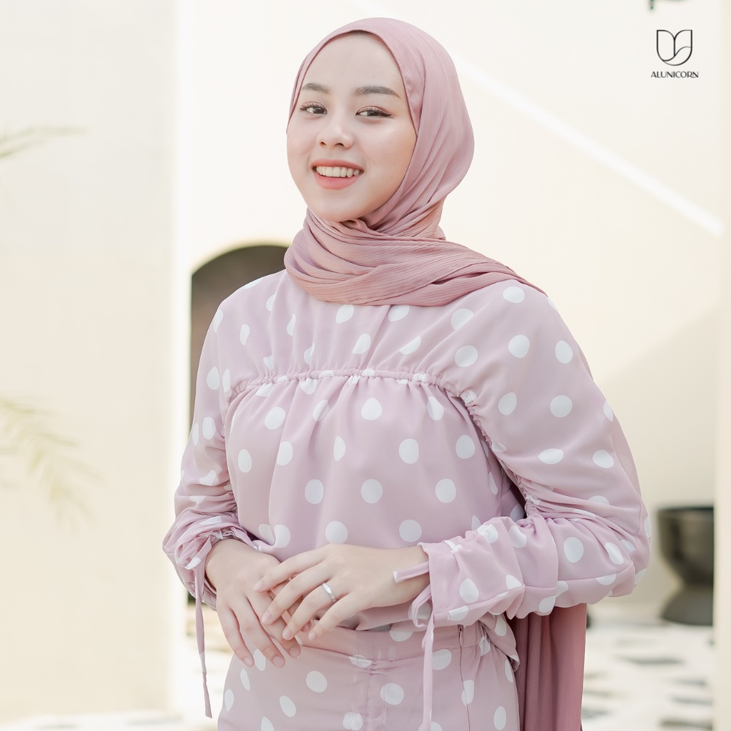 Alunicorn - Yerra Set - Blouse - Skirt-Blouse Thistle