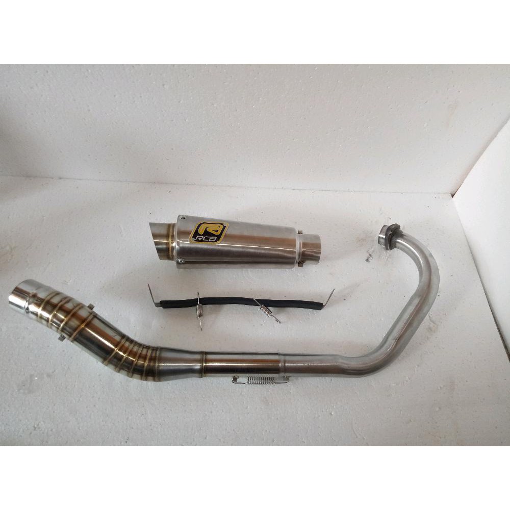 Knalpot Rcb Buat Satria Fu Vixion Tiger Sonic R15 Gsx R Dll Shopee Indonesia
