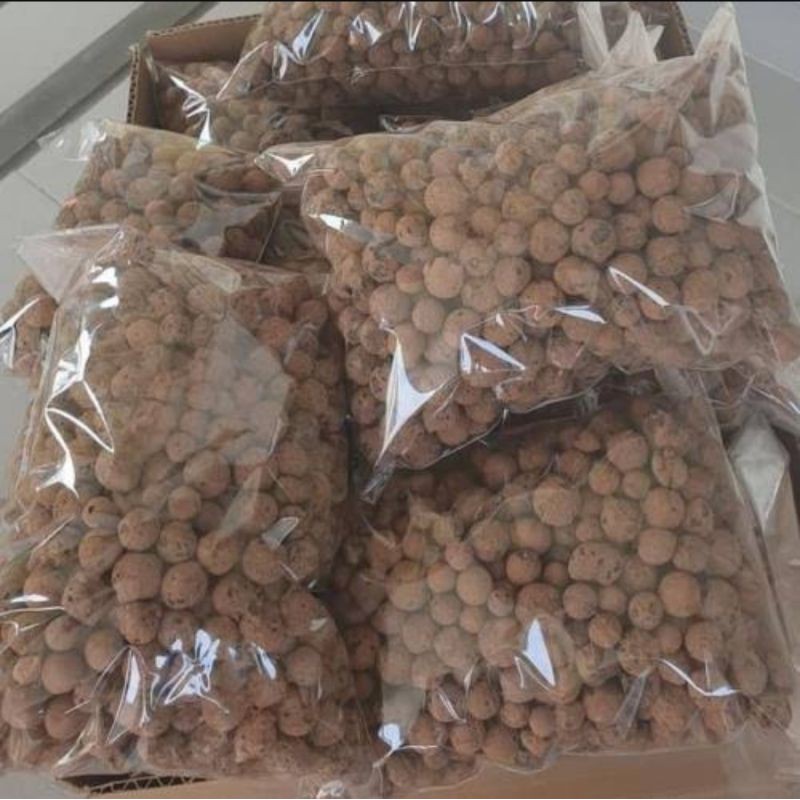 Media Tanam Anggrek Hydroton 400gram / Pupuk Anggrek Hydroton Coklat