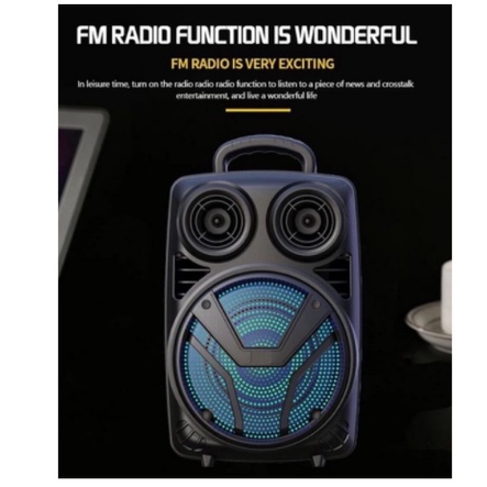 SPEAKER BLUETOOTH TERBARU 6'5 INCH SX-5038 PLUS MIC KARAOKE//SPEAKER SALON AKTIF X-BASS [SWEETSPACE]