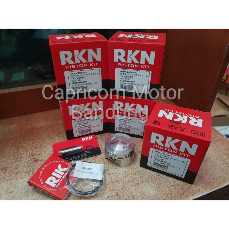 Piston Kit Mio XXB Double XB RKN RIK RIKEN 57 57,5 58 58,5 59