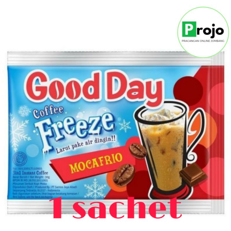 

Good Day Freeze Mocafrio Ecer 1 Sachet 30 gram