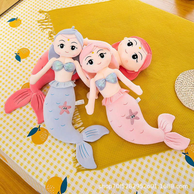 30cm/11.8inch Mermaid Princess Stuff Toy Stuffed Plush Soft Doll Cushion Girls Birthday Kids Gifts