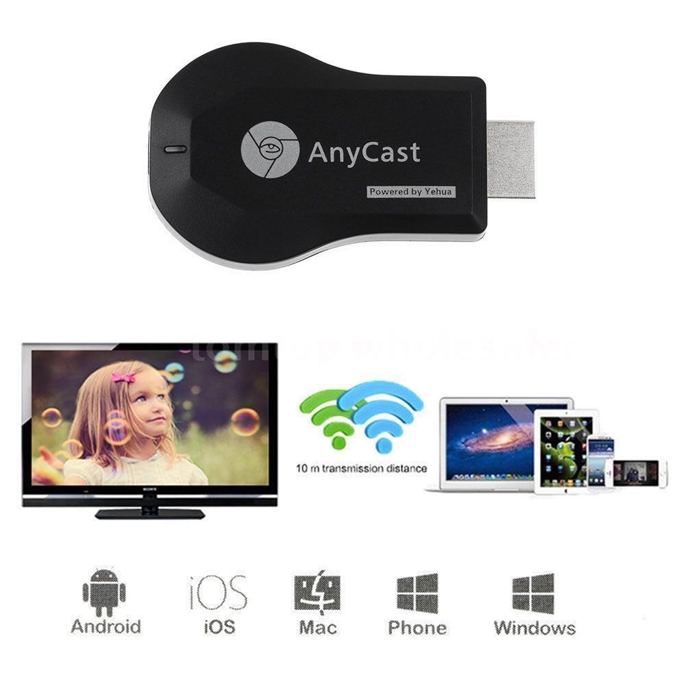 Anycast M9 Plus - 1080P Wifi HDMI Dongle Wireless Receiver AirPlay DLNA