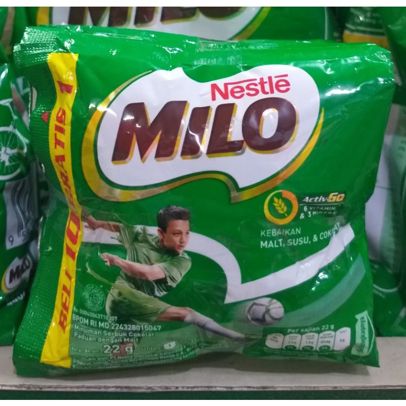 

KZ - nestle milo activgo 10 x 22gr