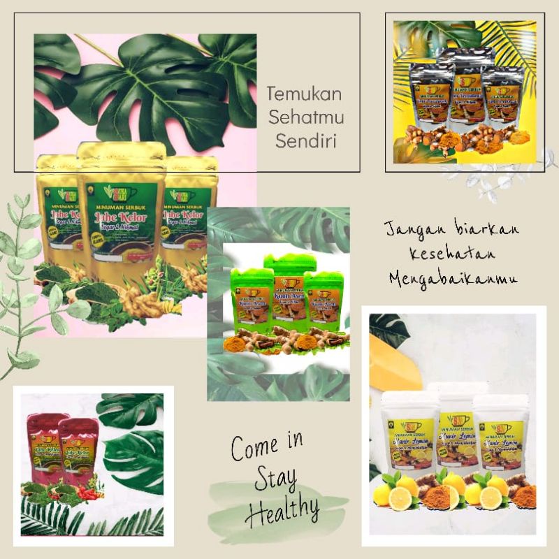 

Minuman Herbal Ukuran Besar 250gr | 100% halal