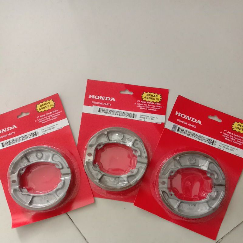 KAMPAS REM BELAKANG ORIGINAL AHM KODE  43130KZL930