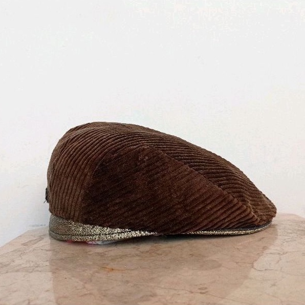 Topi Pet TWITS  Corduroy Flat Cap
