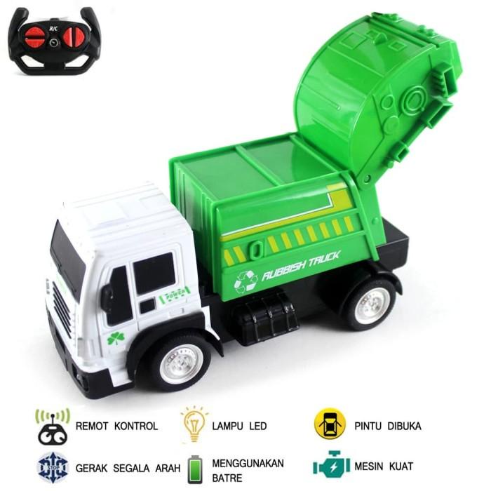 Mobil Remot Mainan Mobil Remot Kontrol Rc Truk Sampah Berkualitas Terbaik