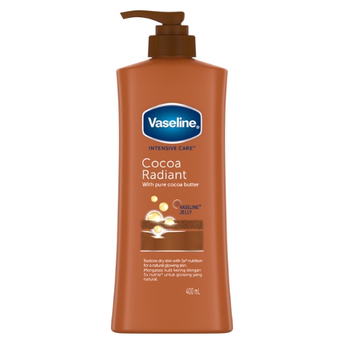Vaseline Lotion Intensive Care Cocoa Radiant 400ml