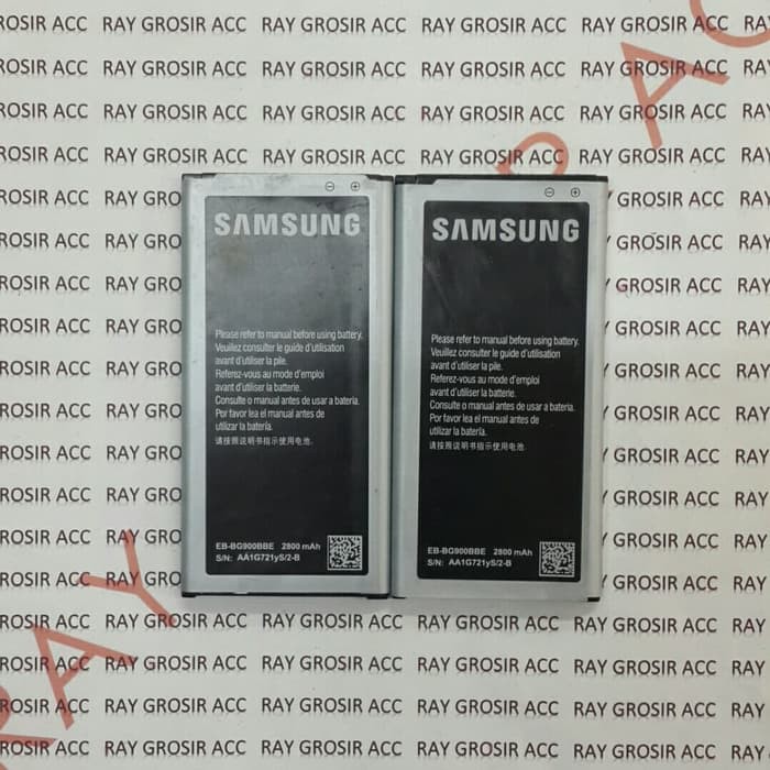 Baterai Original SAMSUNG Galaxy S5 I9600 G900F EB-BG900BBE