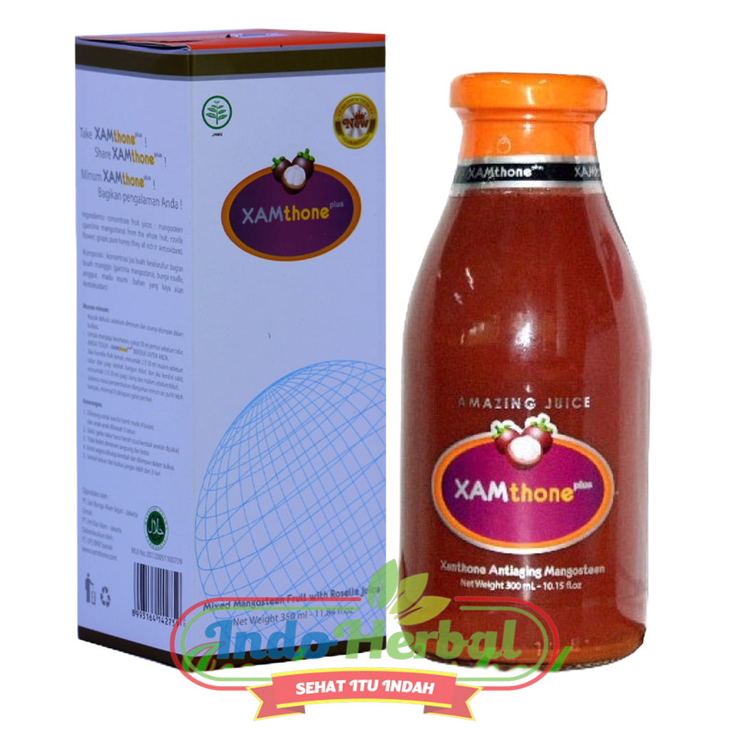 Xamthone Plus | Xamthon | Juice Ekstrak Kulit Manggis Original