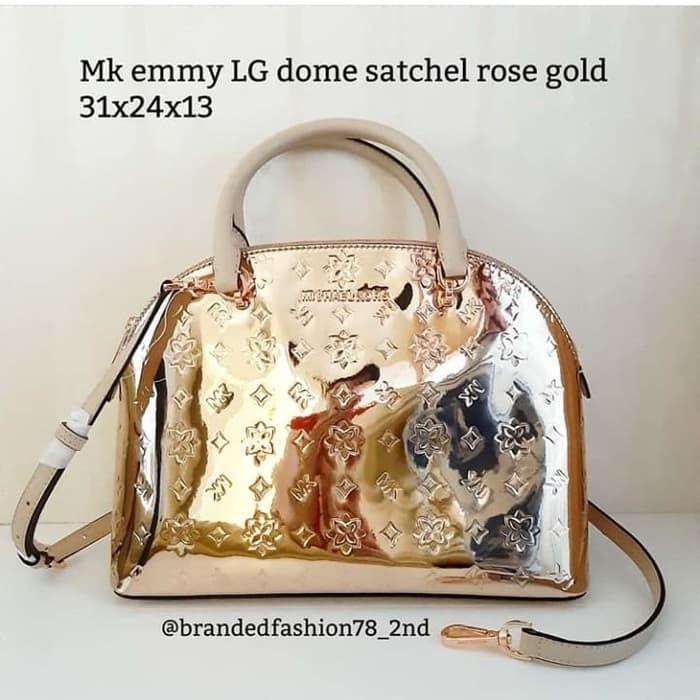 mk emmy dome satchel