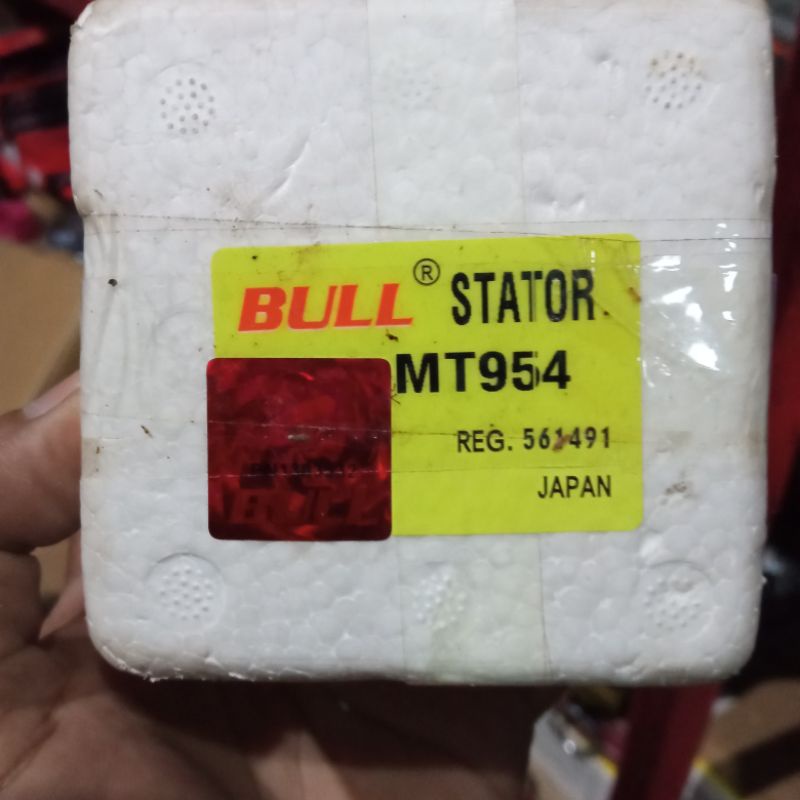Stator dinamo gerinda maktec MT954 / Mesin gerinda Maktec MT 954 merk BULL