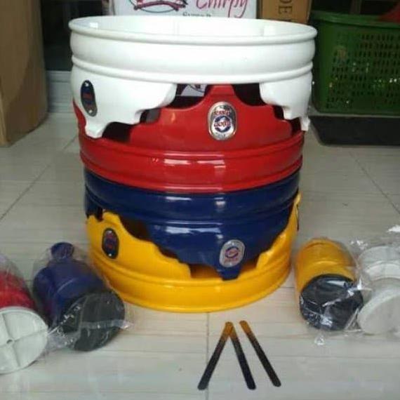 TEBOK LOVEBIRD EBOD PVC STRONG ( MODEL BATMAN ) - Putih