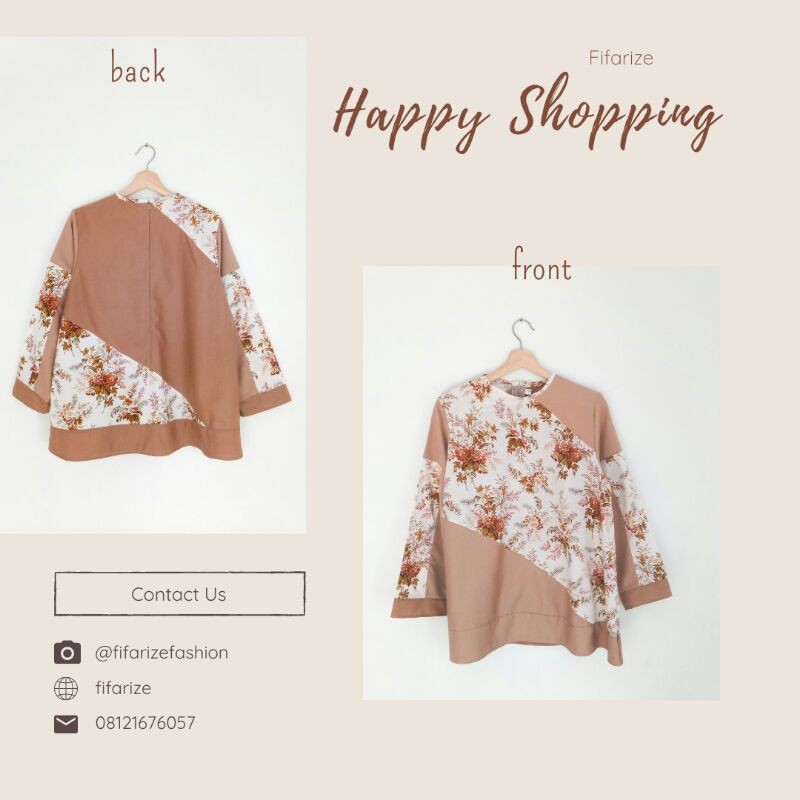 [LIMITED EDITION] Blouse Fakhra (Katun Jepang) - Blouse Premium by Fifarize