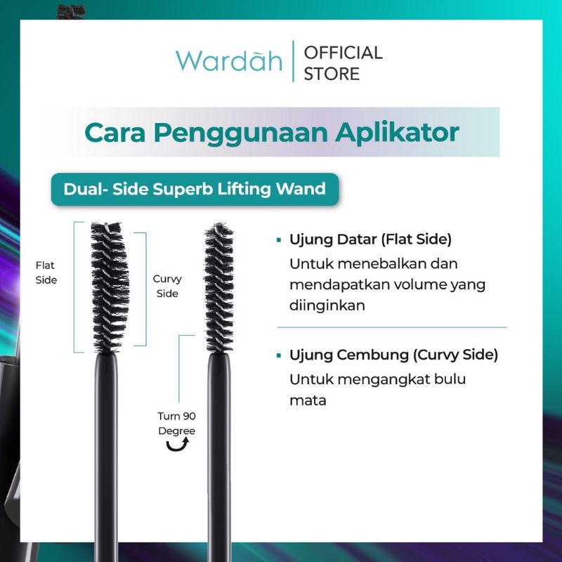 New| Wardah Eyexpert Liftlast Waterproof Mascara/